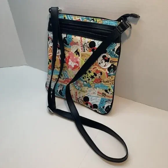 Disney Parks Cartoon Classics Crossbody Shoulder Bag and Wallet Set - Picture 7 of 9